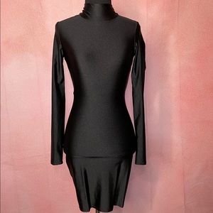 Fashion Nova long sleeve black dress